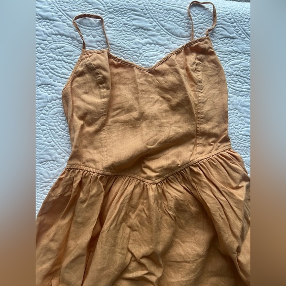 Aritzia Orange Maxi Dress - Picture 9 of 11